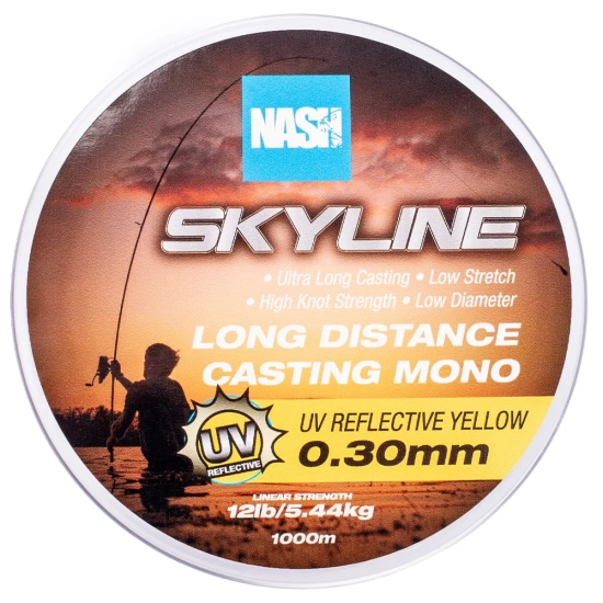 Nash Skyline Mono UV Yellow 0.30mm